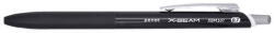 PENAC Pix PENAC X-Beam XBM-107, rubber grip, 0.7mm, clema metalica, corp negru - scriere neagra (P-BP0207-BK-06)