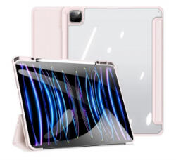 Dux Ducis TOBY tok álló, bőr hatású rózsaszín Apple IPAD Pro 13 (2024) (GP-157408) (GP-157408)