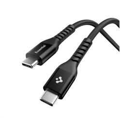 Spigen ESSENTIAL EB10010CCA cablu de date Type-C - Type-C, 100cm, NEGRU (ACA11103)