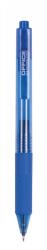 Office Products Pix cu gel, mecanism retractabil, rubber grip, 0.5 mm, Office Products - albastru (OF-17025711-01)