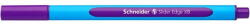 Schneider Pix SCHNEIDER Slider Edge XB, rubber grip, varf 1.4mm - scriere violet (S-152208) - forit