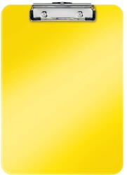 Leitz Clipboard LEITZ WOW, simplu, PS, A4, 100 coli, galben (L-39710016) - forit