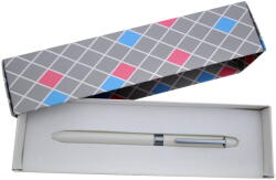 PENAC Pix multifunctional de lux PENAC Multisync MS-107, corp alb cu accesorii argintii, in cutie cadou (P-MF0107WH-GC8)
