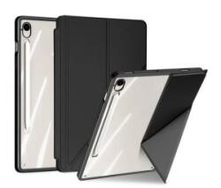 Dux Ducis MAGI ORIGAMI tok álló, bőr hatású fekete Samsung Galaxy Tab S9 WIFI (SM-X710) (GP-170300)