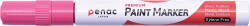 PENAC Marker cu vopsea PENAC, rezistent la temperaturi inalte, varf rotund, grosime scriere 2-4mm - roz (P-OT0140-PK)