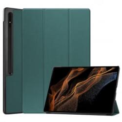 Gigapack Samsung Galaxy Tab S9 bőr hatású tok sötétzöld (GP-147035) (GP-147035) - aqua