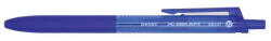 PENAC Pix PENAC X-Beam XB-107, rubber grip, 0.7mm, clema plastic, corp albastru - scriere albastra (P-BP0107-BL-03)