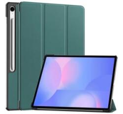 Gigapack Tok álló, bőr hatású sötétzöld Samsung Galaxy Tab S10 FE Plus WIFI (SM-X626) (GP-169359) - aqua