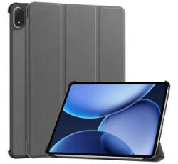 Gigapack Tok álló, bőr hatású (aktív FLIP, oldalra nyíló, TRIFOLD, asztali tartó) SÖTÉTSZÜRKE OnePlus Pad 3 'Gigapack csomagolás' (GP-171809) (GP-171809)