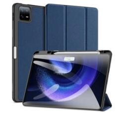 Dux Ducis DOMO tok álló, bőr hatású sötétkék Xiaomi Pad 6 (GP-161784) (GP-161784) - aqua
