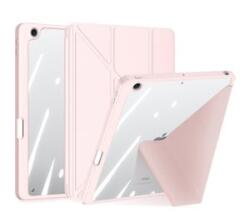 Dux Ducis MAGI ORIGAMI tok álló, bőr hatású rózsaszín Apple IPAD 10.2 (2021) / IPAD 10.2 (2020) / IPAD 10.2 (2019) (GP-132332) - aqua