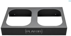 Plafor Suport metalic pentru 2 cosuri reciclare selectiva (2 x 28L), 68 x 37 x h10cm, PLAFOR Sort (PL-354-00) Cos de gunoi