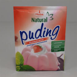 Enger Haas natural pudingpor szamóca 40 g