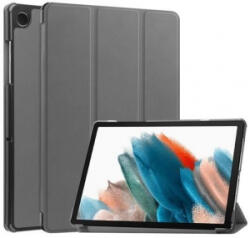 Gigapack Samsung Galaxy Tab A9 LTE (SM-X115) bőr hatású fliptok sötétszürke (GP-150673) (GP-150673) - aqua