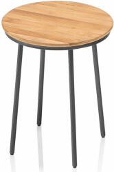 Kettler TRIBE oldalasztal Ø 40 cm - antracit / teak