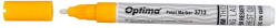Optima Markere vopsea Optima Marker cu vopsea Optima Paint 3713, varf rotund 2.0mm, grosime scriere 1.2mm - galben (OP-37131203)