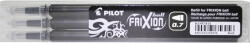 Pilot Rezerva roller Pilot Frixion, 0.7 mm, neagra 3 buc/set (BLS-FR7-B-S3)