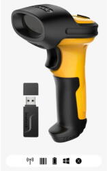 Inateck Scanner cod de bare inateck P6, wireless, galben/negru (P6_YELLOW)