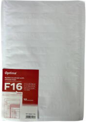 Optima Plicuri Optima Plic antisoc F16, 240x350mm - ext. , 220x340mm - int. , lipire siliconica, 10 buc/set, Optima - alb (OP-5800-F16)