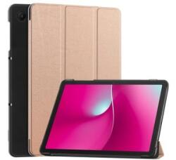 Gigapack Tok álló, bőr hatású (aktív FLIP, oldalra nyíló, TRIFOLD, asztali tartó) ROZÉARANY T Tablet 2 5G 'Gigapack csomagolás' (GP-174501) (GP-174501)