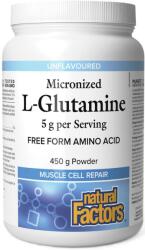 Natural Factors Micronized L-Glutamine, 5 g, 450 g, Natural Factors