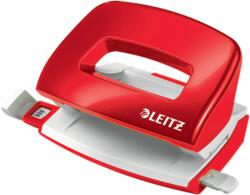Leitz Perforator metalic LEITZ WOW 5060 MINI NeXXt Series, 10 coli, rosu (L-50601026)