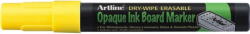 Artline Marker cu cerneala opaca, ARTLINE, pentru table de scris, varf 2.0mm - galben fluorescent (EPD-4-FYE) - forit