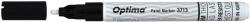 Optima Markere vopsea Optima Marker cu vopsea Optima Paint 3713, varf rotund 2.0mm, grosime scriere 1-2mm - negru (OP-37131205)