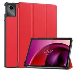 Gigapack Tok álló, bőr hatású (aktív FLIP, oldalra nyíló, TRIFOLD, asztali tartó) PIROS Lenovo Tab M11 (TB330) ' csomagolás' (GP-155063) (GP-155063)