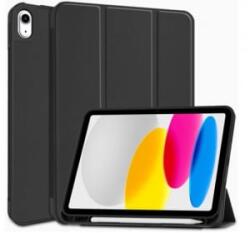 Gigapack Apple iPad 10.9 bőr hatású tablet tok fekete (GP-133371) (GP-133371) - aqua