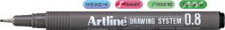 Artline Liner pentru desen tehnic ARTLINE, varf fetru 0.8mm - negru (EK-238-BK)