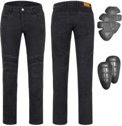 W-TEC Férfi motoros farmer W-TEC Arikaro, levehető CE protektorok, aramidszálas megerősítés, AirVent rendszer fekete 34 / 32 (29370-3432-2)