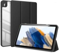 Dux Ducis TOBY Samsung Galaxy Tab A9 LTE (SM-X115) bőr hatású aktív fliptok fekete (GP-150507) (GP-150507)