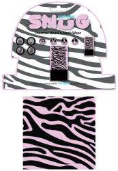 Oxford Univerzális multifunkcionális kendő Oxford Snug pink zebra