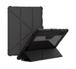 Nillkin BUMPER PRO szilikon telefonvédő (aktív FLIP, ütésállóság, asztali tartó) FEKETE Samsung Galaxy Tab S10 FE LTE (SM-X520) / Galaxy Tab (GP-170301) - aqua