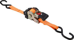 Strend Pro Rögzítő heveder, Strend Pro, narancssárga, hosszúság: 180 cm, szélesség: 2, 5 cm, teherbírás: 300 kg, önfeltekerő, racsnis, 2 db-os csomag (TC2172855)