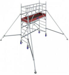 KRAUSE Protec Gurulóállvány XS Összecsukható 1000-es Sorozat MM: 3, 70 m (949752)