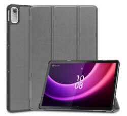 Gigapack Tok álló, bőr hatású (aktív FLIP, oldalra nyíló, TRIFOLD, asztali tartó) SÖTÉTSZÜRKE Lenovo Tab P11 Gen2 (TB350) 'Gigapack csomagolás (GP-143460)