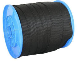 Strend Pro Hevederszalag, Strend Pro WR50, fekete, hosszúság: 60 m, szélesség: 3 cm, polipropilén (PP), teherbírás: 230 kg, dobon (TC432180)