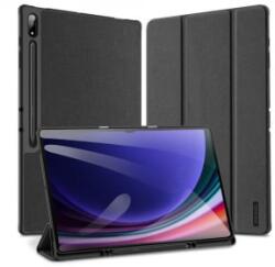 Dux Ducis Domo Samsung Tab S10 Ultra/S9 Ultra/S8 Ultra kihajtható tok pencil tartóval, fekete - aqua
