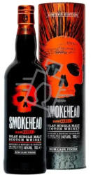 Smokehead Rebel Rum Cask Finish Whisky FÉMDD. [0, 7L|46%]