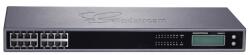 Grandstream High-Density FXS VoIP Gateway, 16 FXS, 16xRJ11 & 1 50-pin Telco connector, 1x GbE, 12V/5A PSU (GXW4216V2)