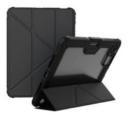 Nillkin BUMPER PRO szilikon telefonvédő (aktív FLIP, ütésállóság, asztali tartó) FEKETE Apple IPAD Pro 11 (2024) (GP-160366) (GP-160366)