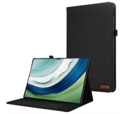 Gigapack Tok álló, bőr hatású (FLIP, oldalra nyíló, asztali tartó, textil hatás) FEKETE Huawei MatePad Pro 12.2 ' csomagolás' (GP-164656) (GP-164656)
