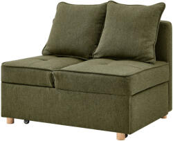  Kihúzható kanapé, zöld, OSVALDO