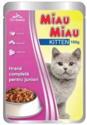 MIAU MIAU JUNIOR Nedves Macskaeledel - Csirke (100g)