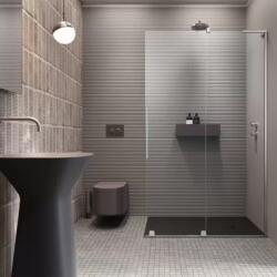  Cabina de dus Walk-in Radaway Furo SL, 110x200 cm, crom (10306588-01-01L,10110544-01-01)