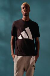 adidas Sportswear adidas Sportswear, Kerek nyakú póló logóval, Fehér, Fekete, L (JE8945-L)