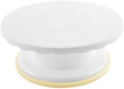 Orion Tálaló állvány lábbal, Műanyag, 28cm, Fehér (540523)