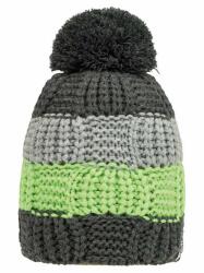 DOLL Gyerek sapka, BABA, szürkészöld pomponnal